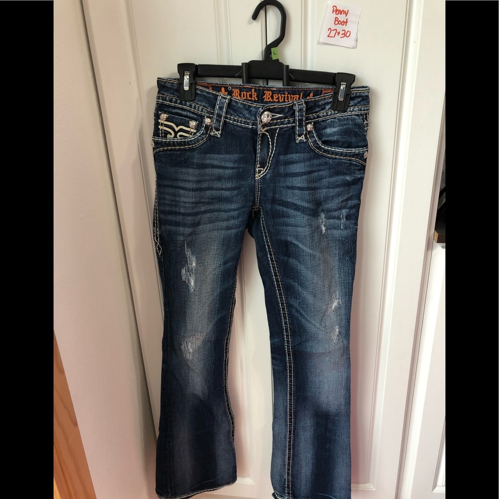 Rock Revival size 27 penny boot cut jeans